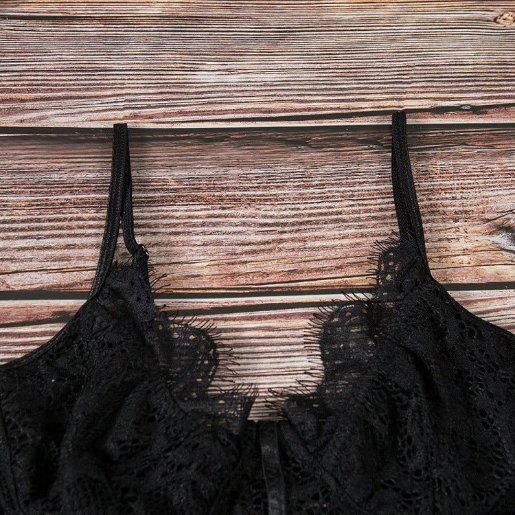 Body Sexy en Dentelle avec Soutien-Gorge Intégré-Maintien et séduction