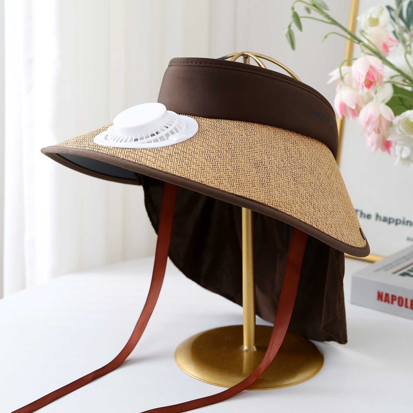 Casquette Femme à Ventilateur USB – Légère et Respirante