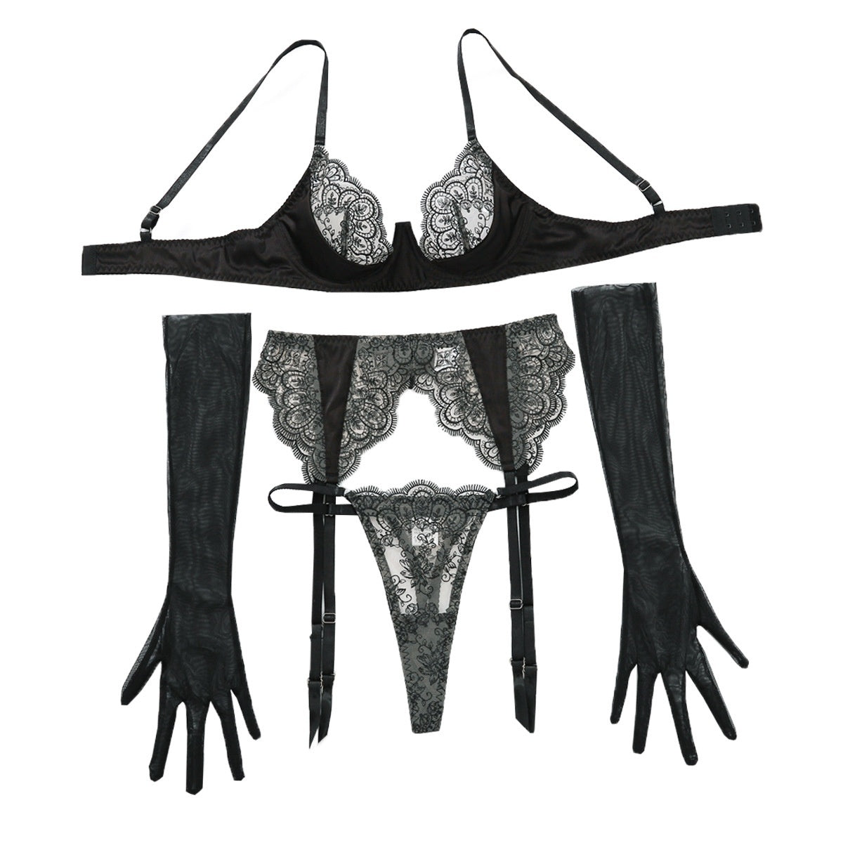 Lingerie Fine Dos Nu en Dentelle
