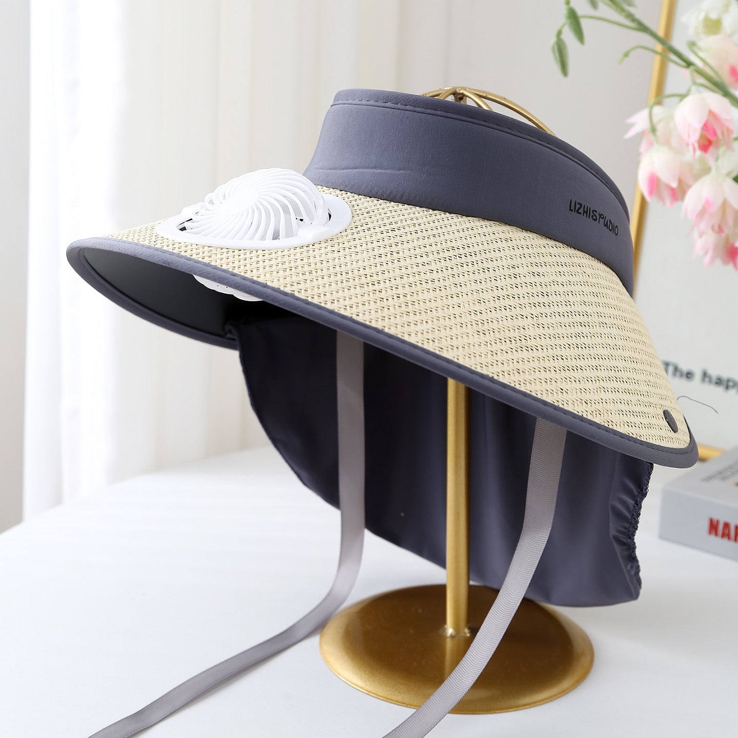 Casquette Femme à Ventilateur USB – Légère et Respirante