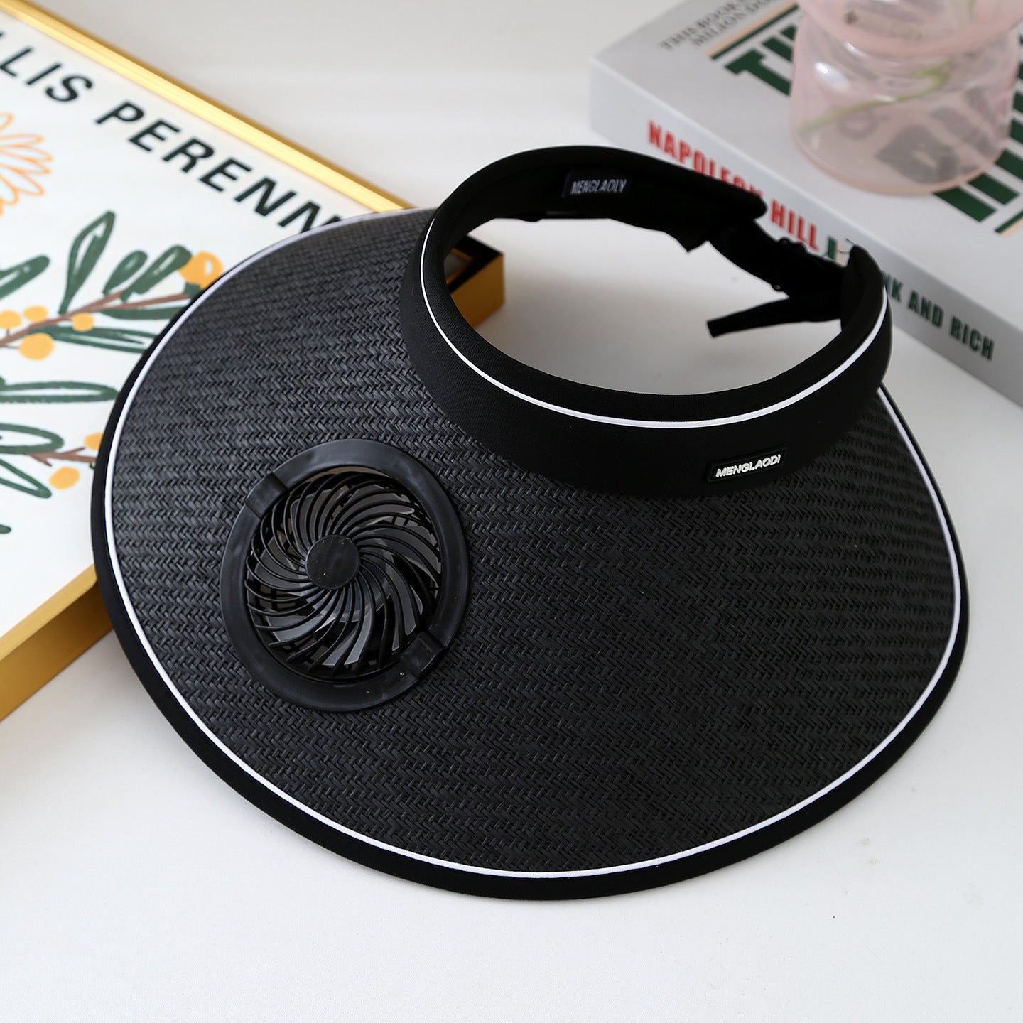 Casquette Femme à Ventilateur USB – Légère et Respirante