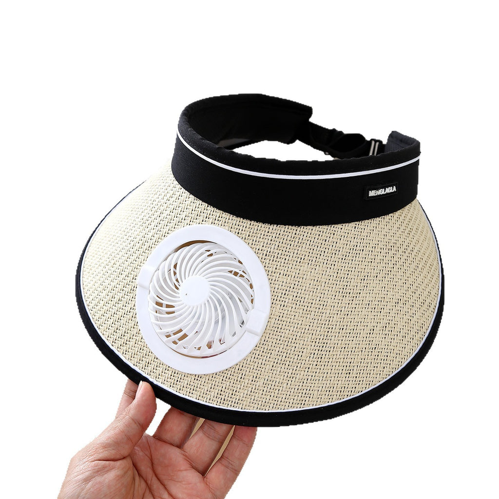 Casquette Femme à Ventilateur USB – Légère et Respirante