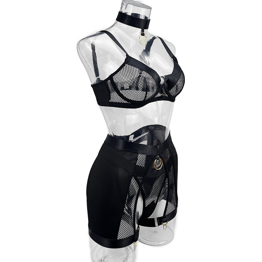Euro-American Sexy Metal Lingerie