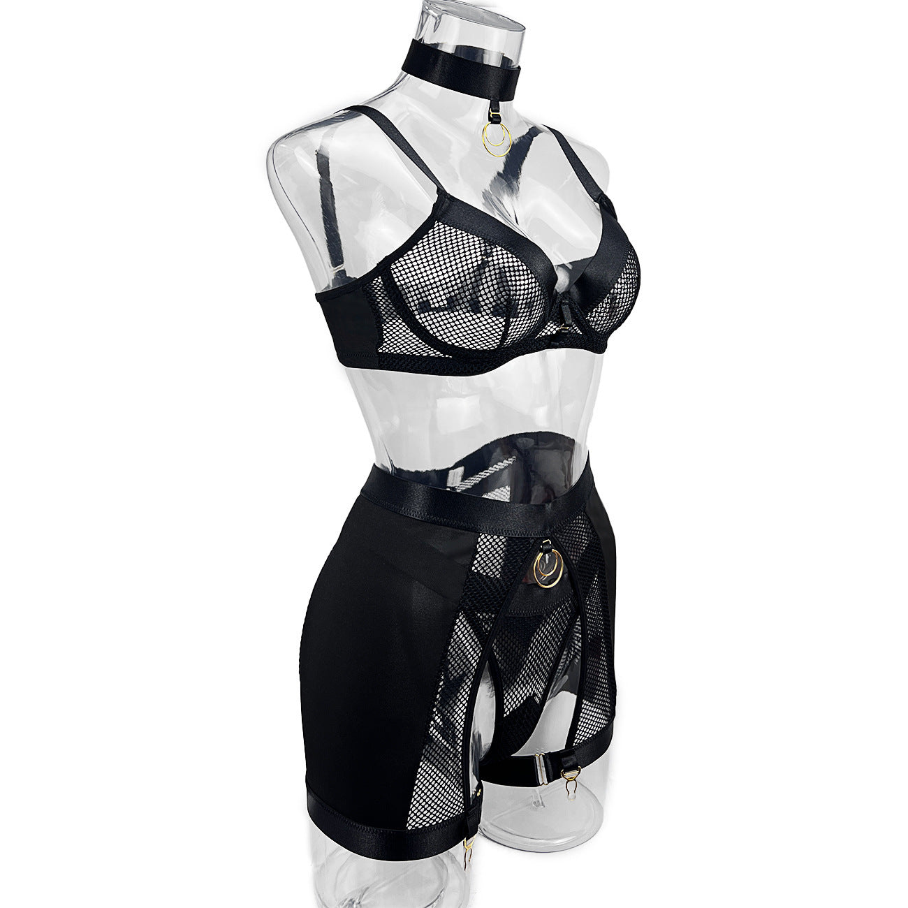 Euro-American Sexy Metal Lingerie