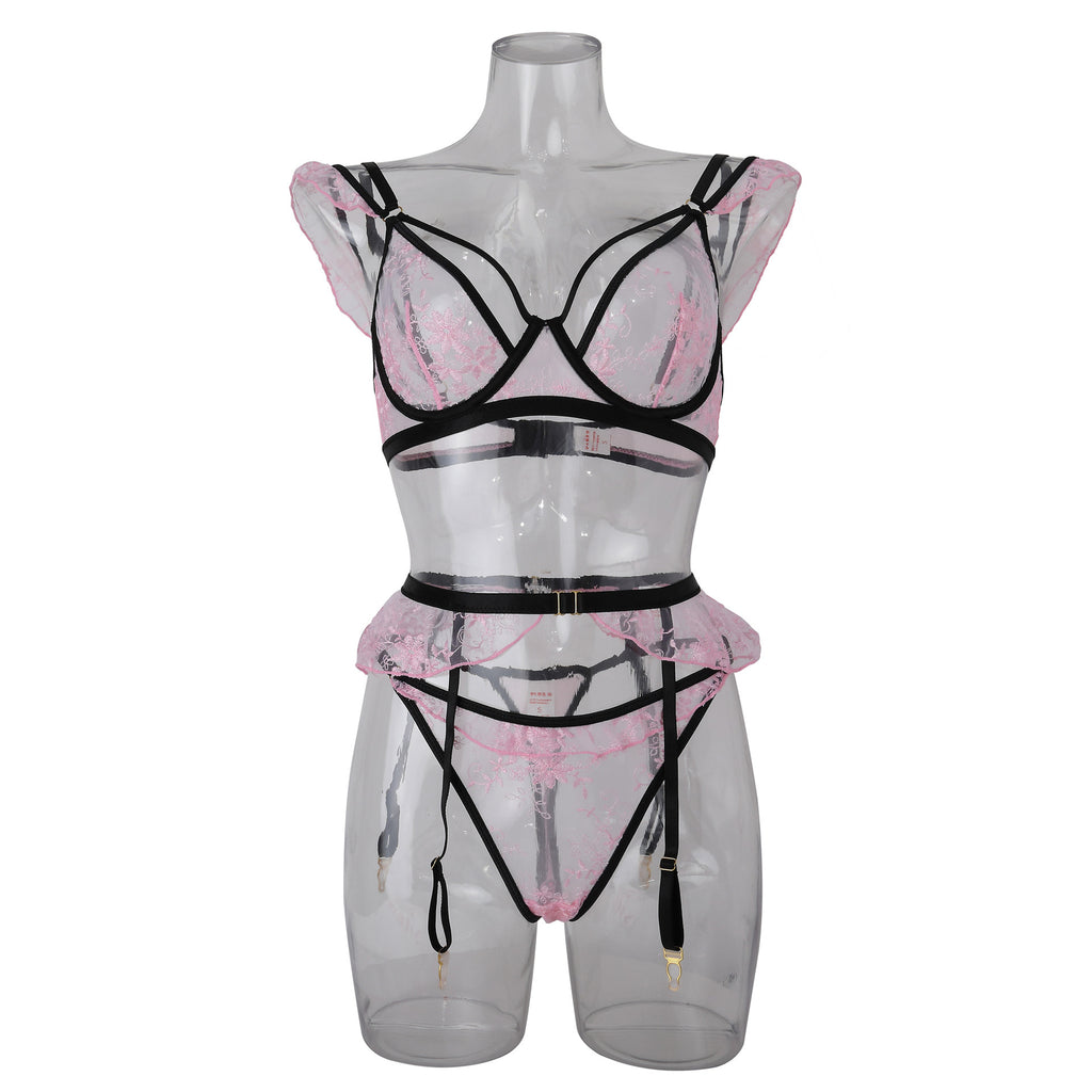 Trio Sexy en Dentelle Fine