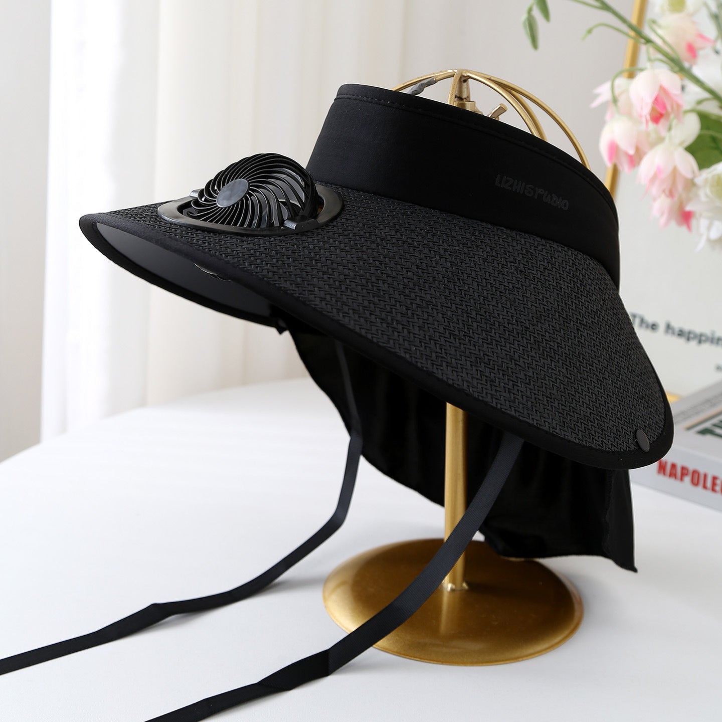 Casquette Femme à Ventilateur USB – Légère et Respirante