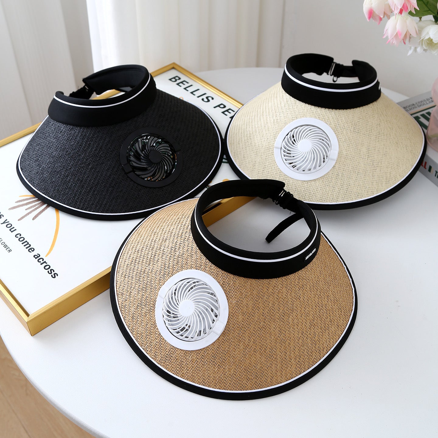 Casquette Femme à Ventilateur USB – Légère et Respirante